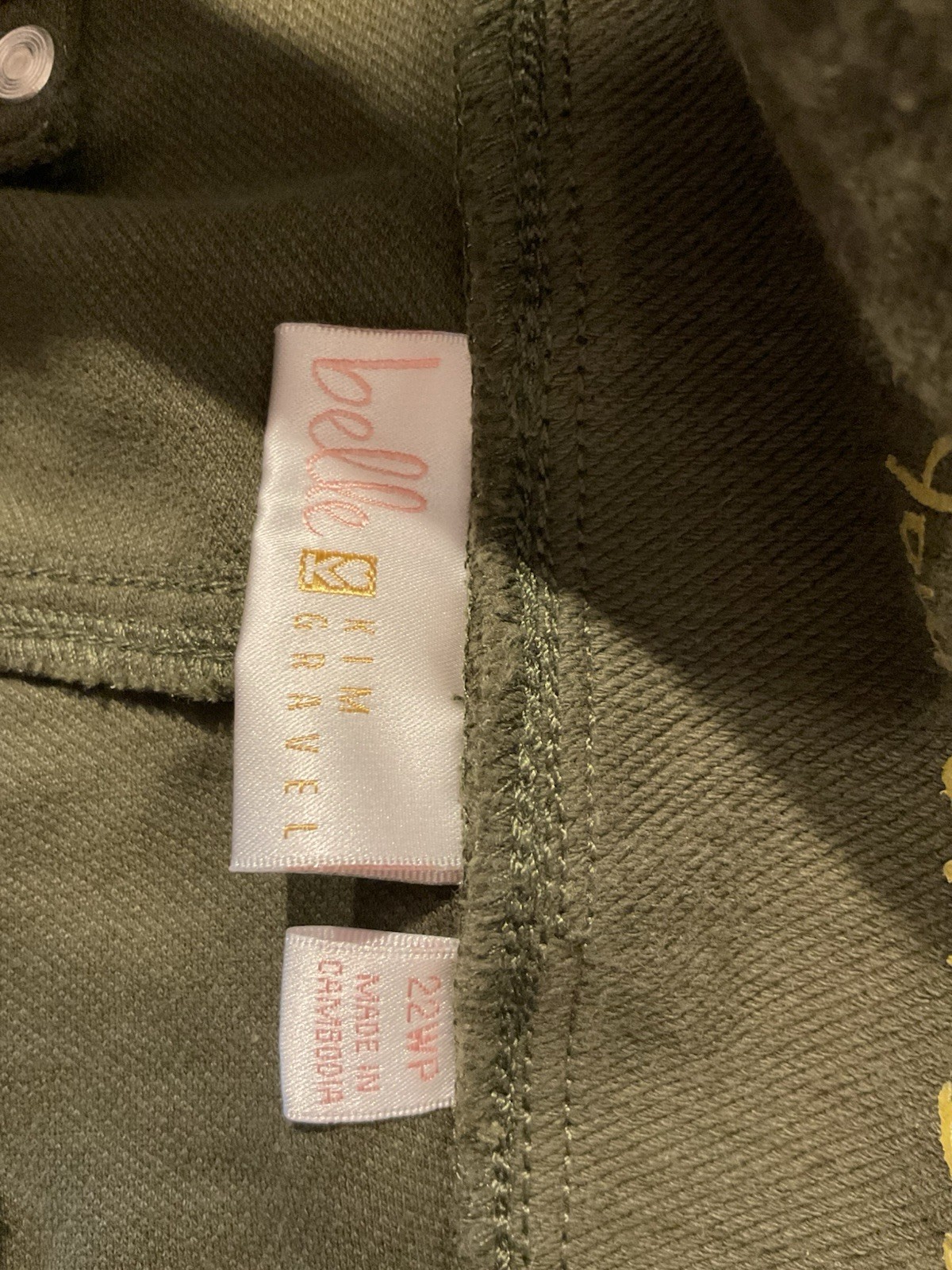 Belle By Kim Gravel Flexibelle Zip Ankle Jeans