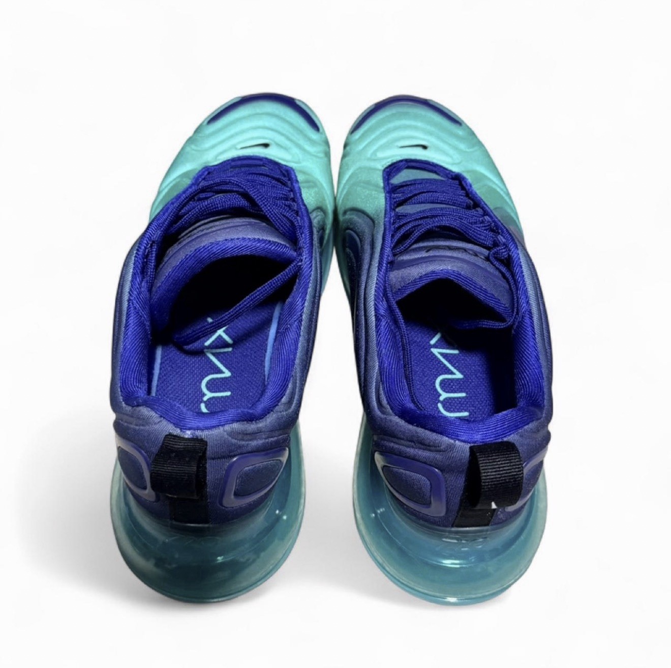 Nike Air Max 720 Sea Forest Deep Royal Blue Women’s Size 7.5 AR9293-400