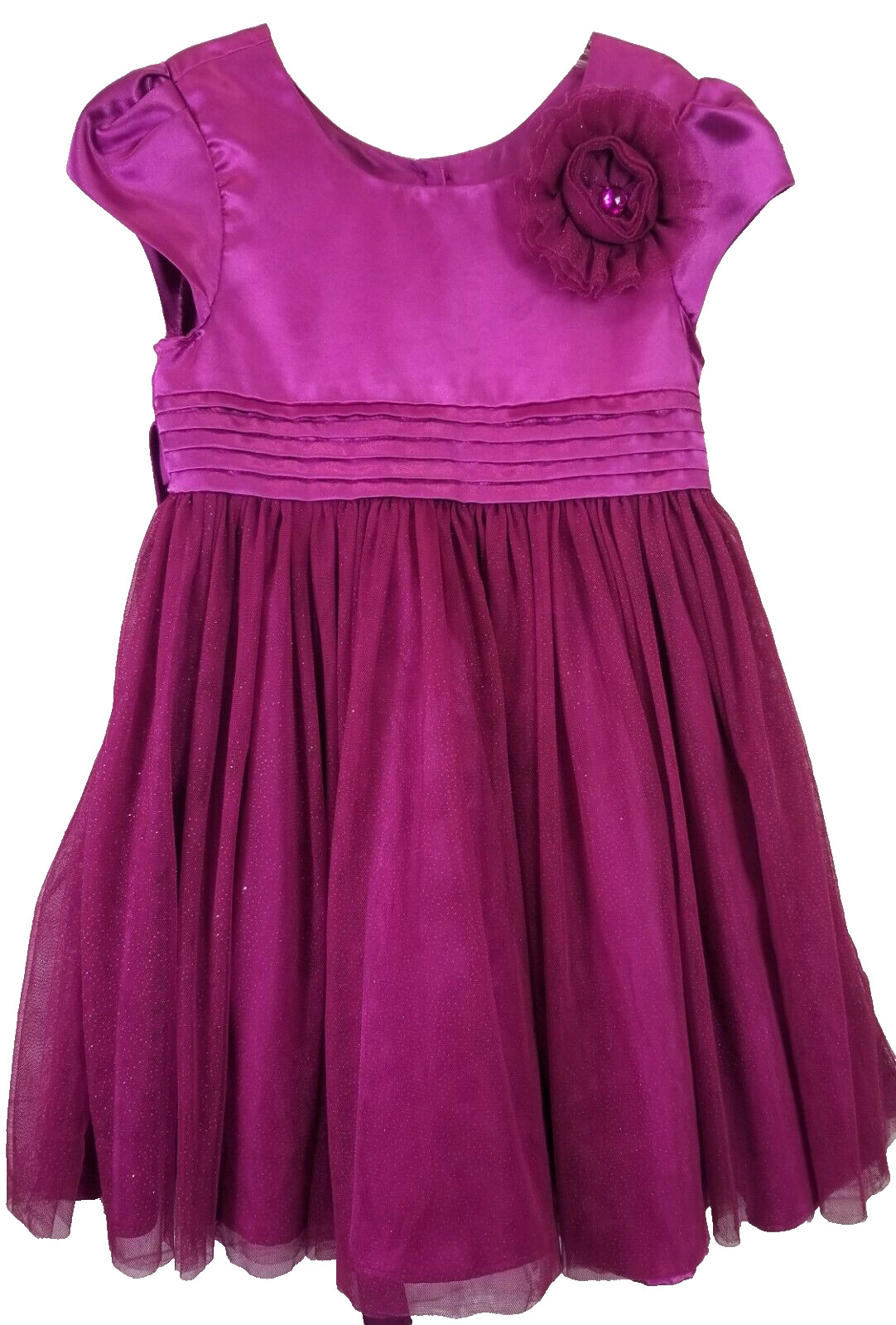 Jona Michelle Girls 5 Purple Tulle Shimmer Party Dress Special Occasion Holiday
