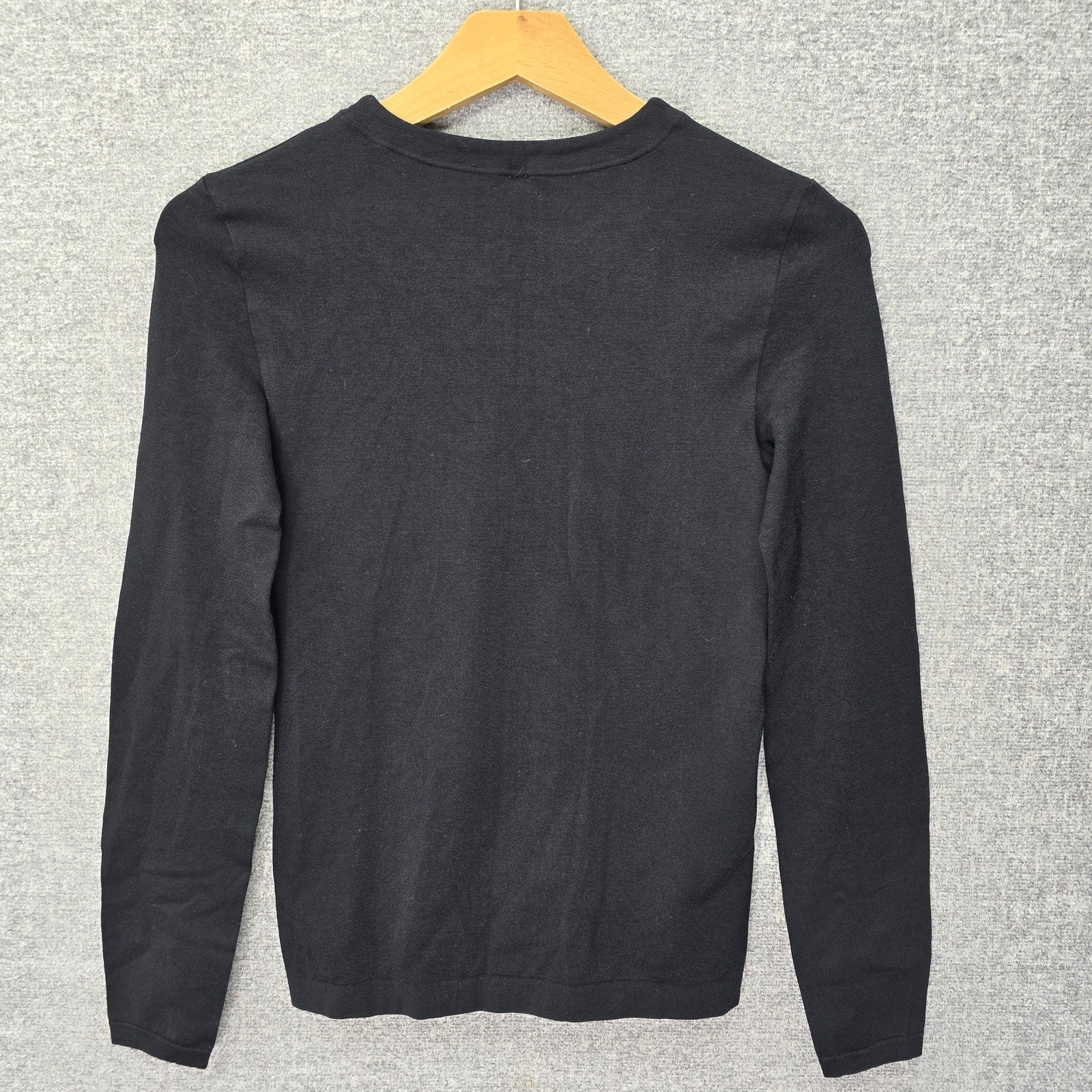 WOLFORD OPAQUE NATUREL LONG SLEEVE TOP, SIZE S