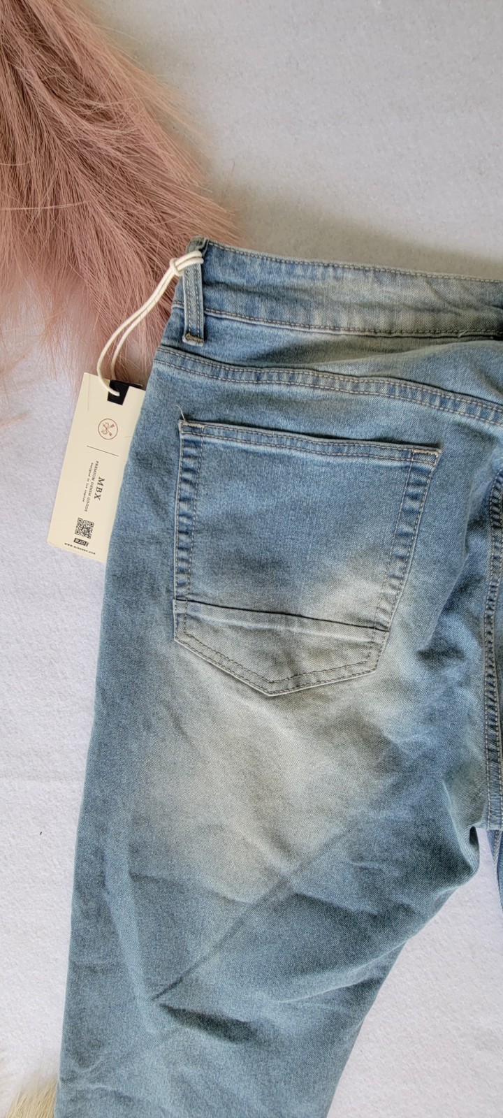 Mbx fairfax slim stretch men’s jeans Style 1 107 800 M656 Color Memory Sz36×30