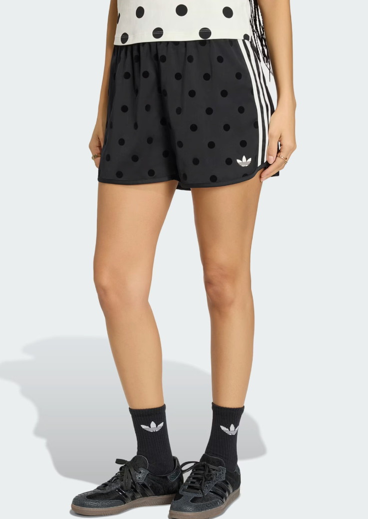 adidas Originals Polka Dot Sprinter Shorts Women Lifestyle Casual AsiaFit KV1172