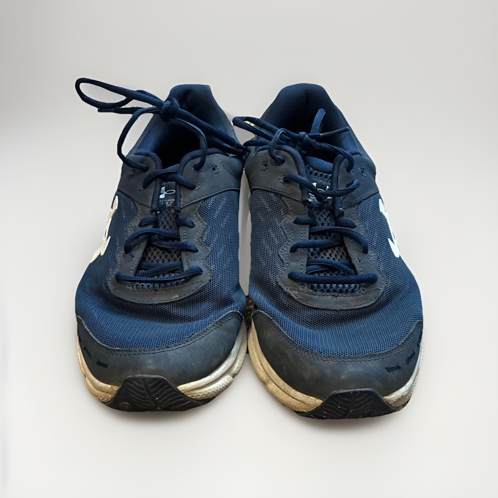 Under Armour Charged Assert 10 Academy Blue Mesh Sneaker 3026175-400