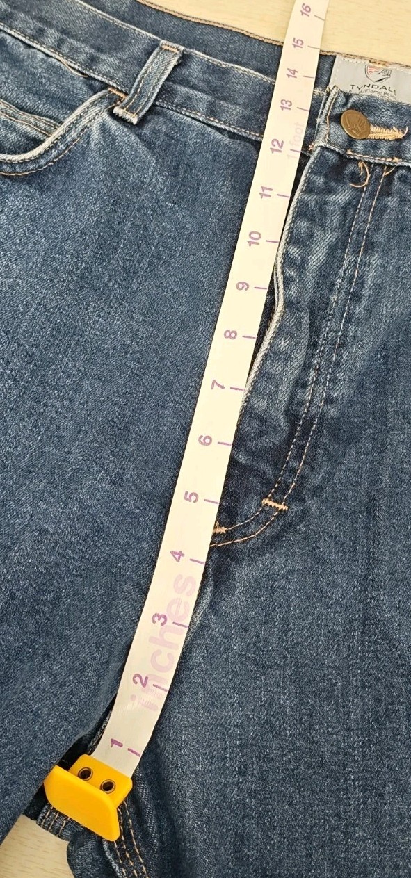 Tyndale FRMC F290T Mens Flame Resistant Jeans 40×30 CAT2 NFPA 2112 Made in USA