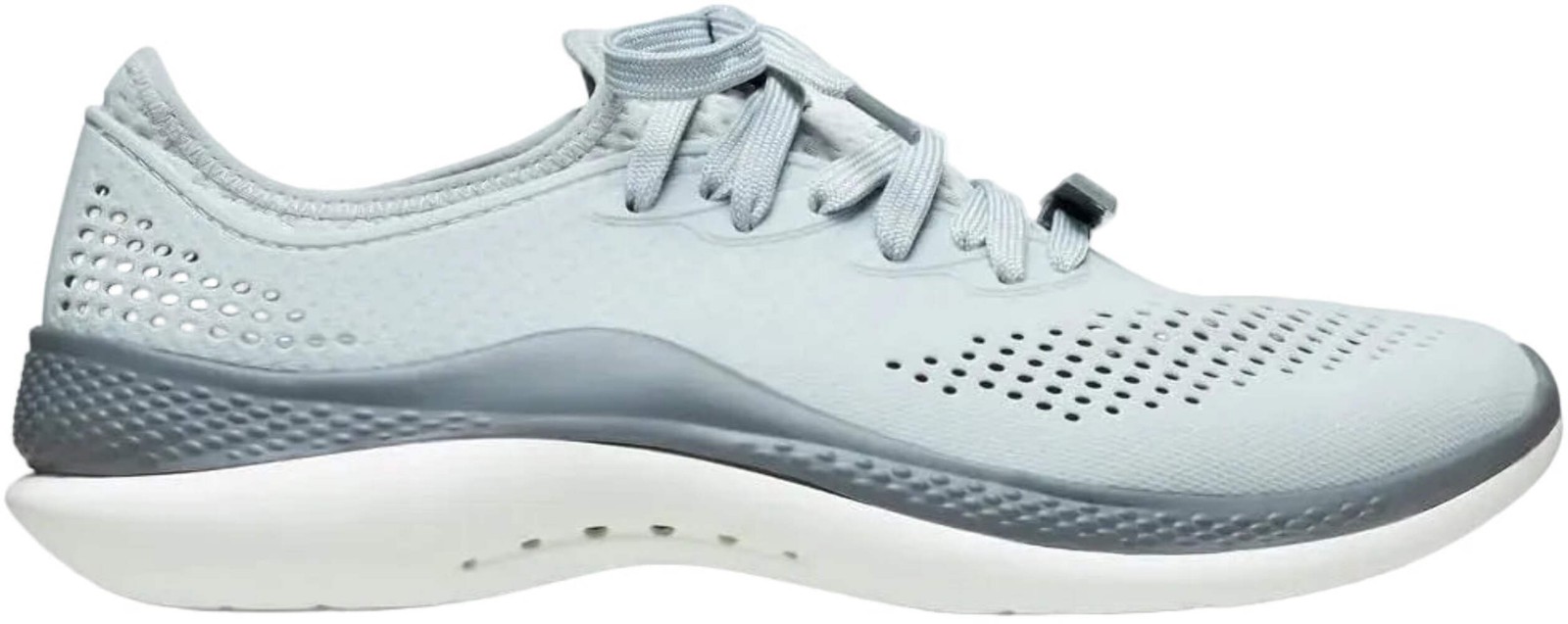 Crocs LiteRide 360 Pacer Men’s Light Gray/Slate Grey Lace-Up Shoes Size 8-12