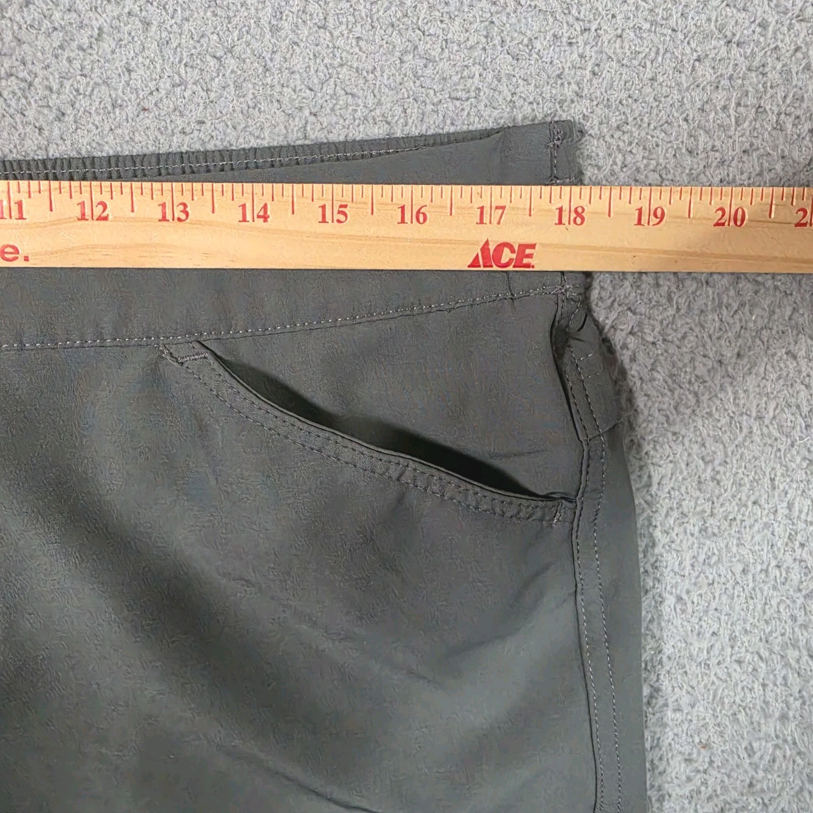 Dickies Cooling Temp IQ Cargo Shorts 12 Gray Stretch Utility Performance Golf