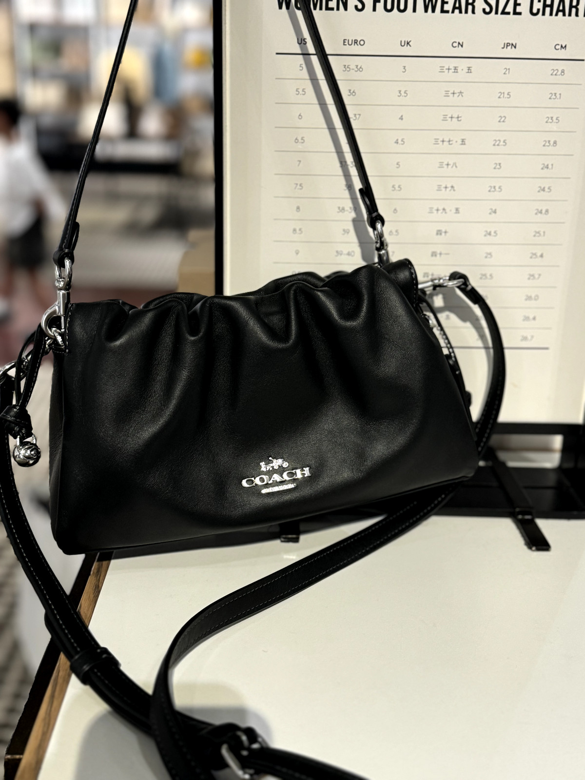 Coach Faye Shoulder Bag CV529 NWT Leather Wear 3 Ways FAST SHIPPING