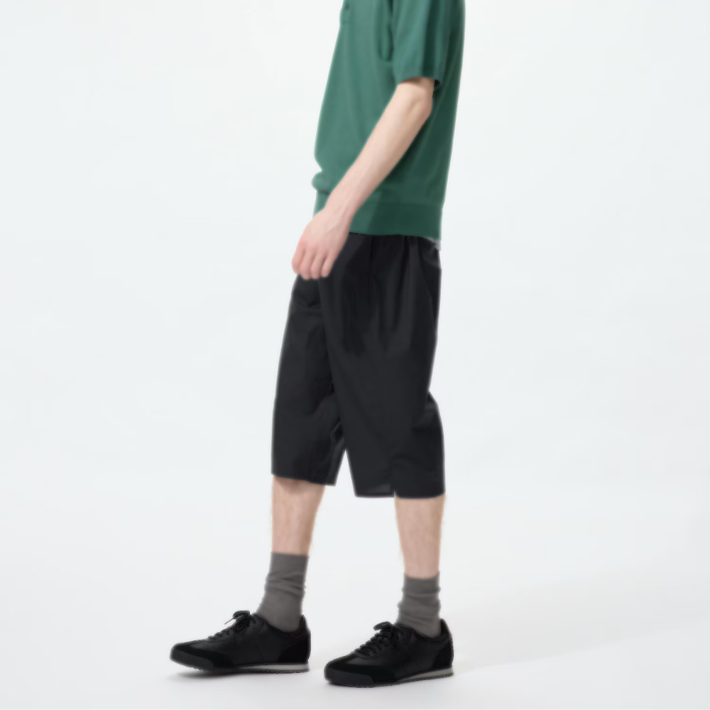 UNIQLO Steteco Shorts S-4XL Elastic-Waist Stretch Open-Front Men 481573 NWT