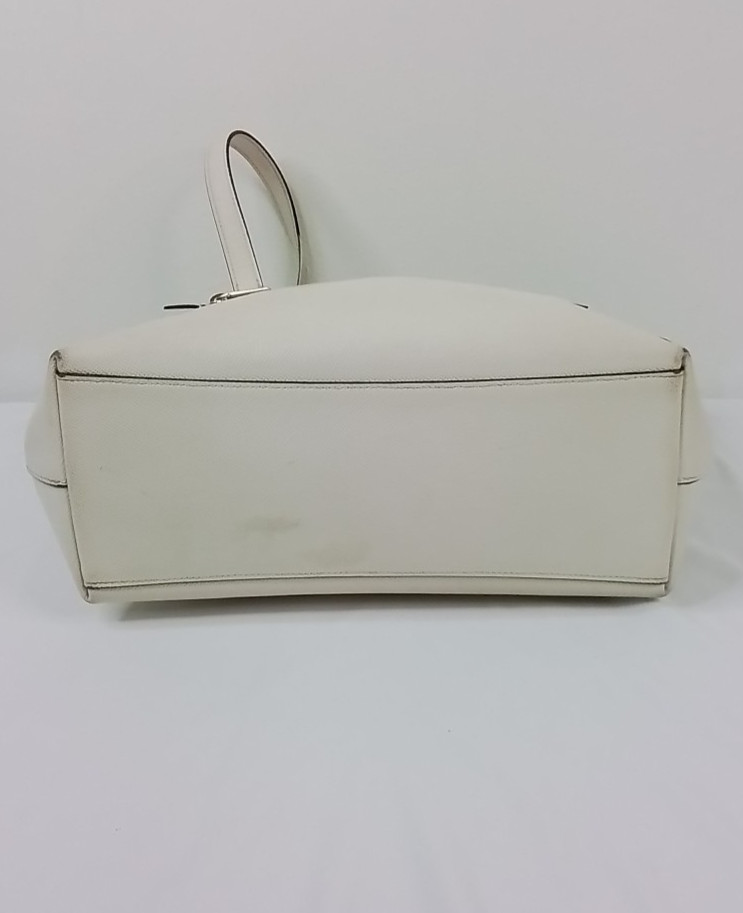 Coach Gallery Leather Tote Purse Gold/Chalk F79608 #J3032