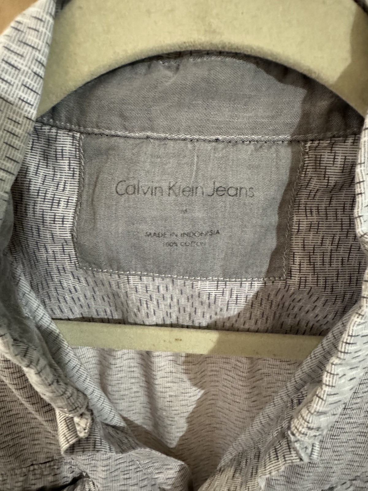 Calvin Klein Short Sleeve Button Down