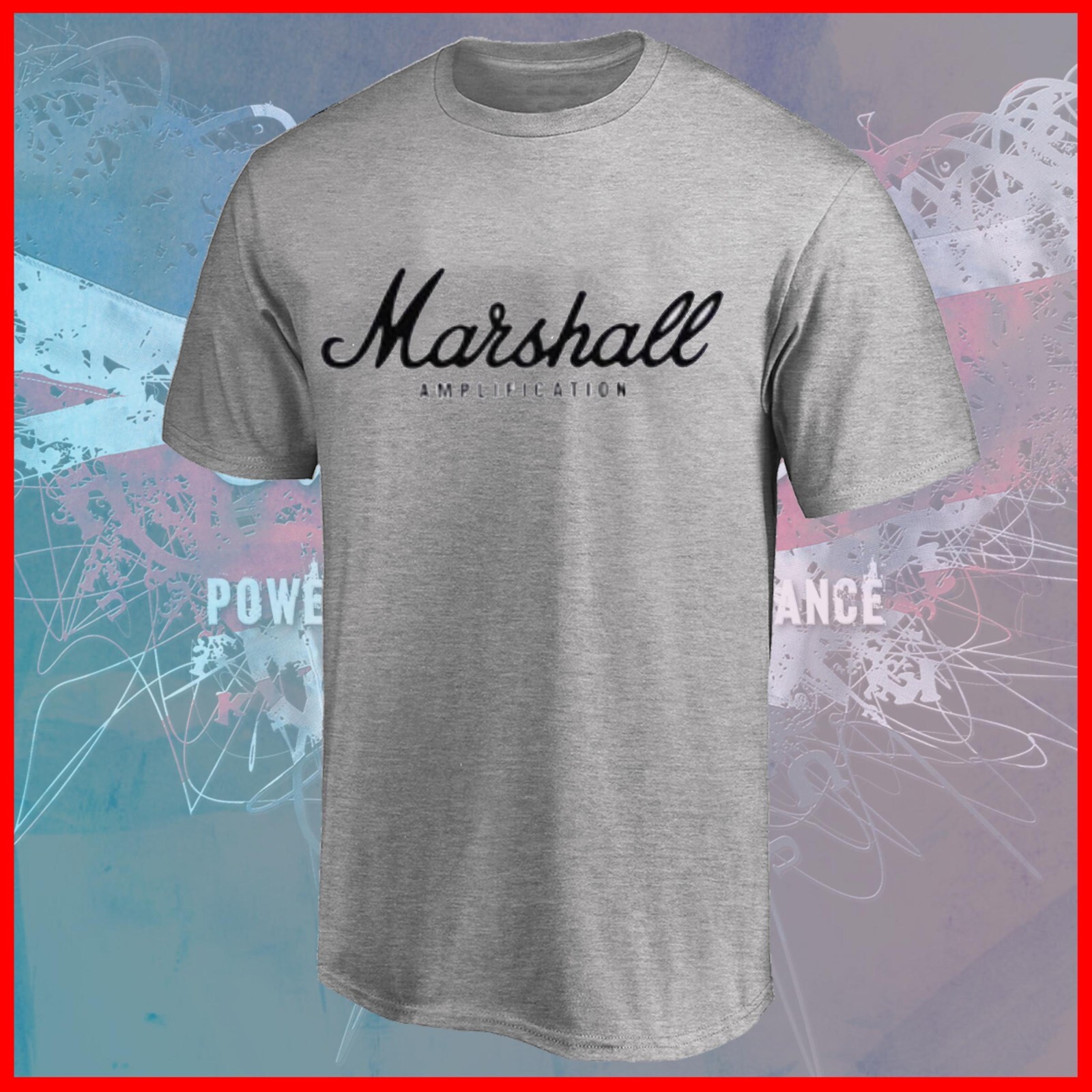 SALE!!! New Shirt Marshall Amplification Shirt All Size S-5XL