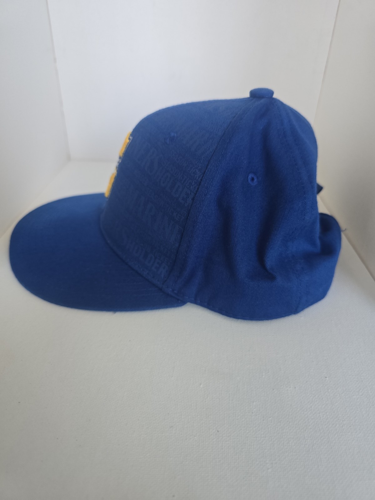 Seattle Mariners 40th Anniversary Patch Blue Hat Cap Snapback Melonwear