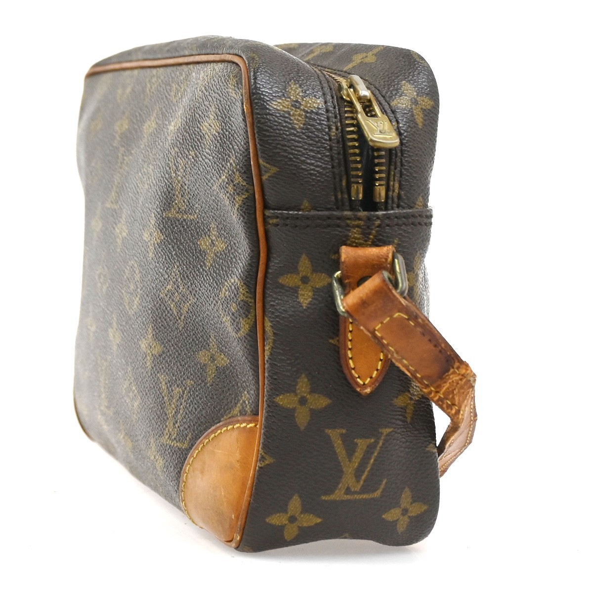 LOUIS VUITTON Trocadero 27 Shoulder Bag Monogram Leather Brown M51274 05YH982