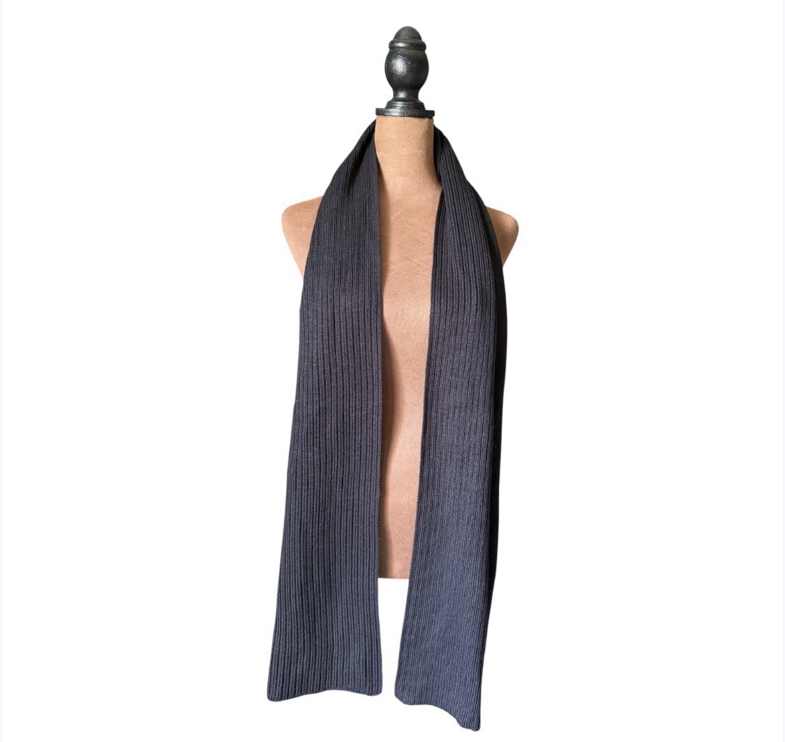 Calvin Klein Women’s Black Scarf One Size 68 Inches Long