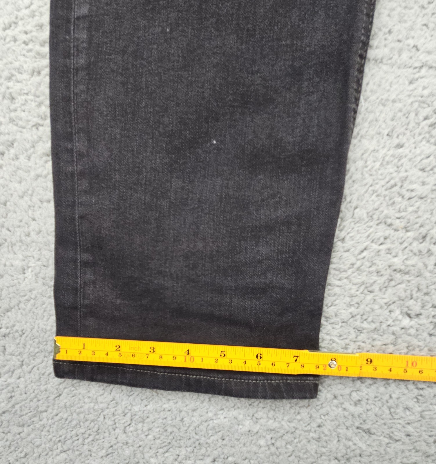 Diesel Safado Straight Jeans Men’s 36×32 Black Stretch Button Fly NWT