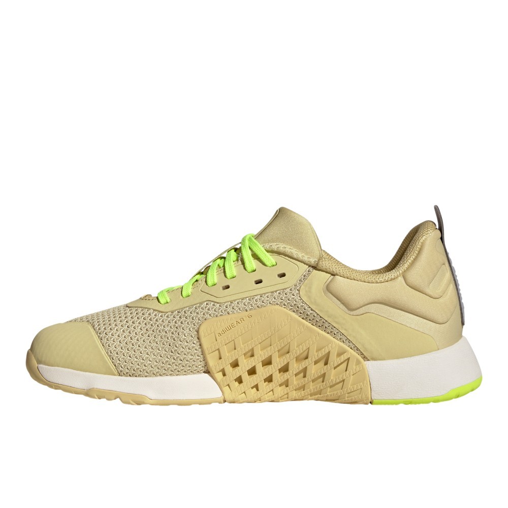 adidas Dropset 3 Training Womens Yellow Sneakers Athletic Shoes IH5246