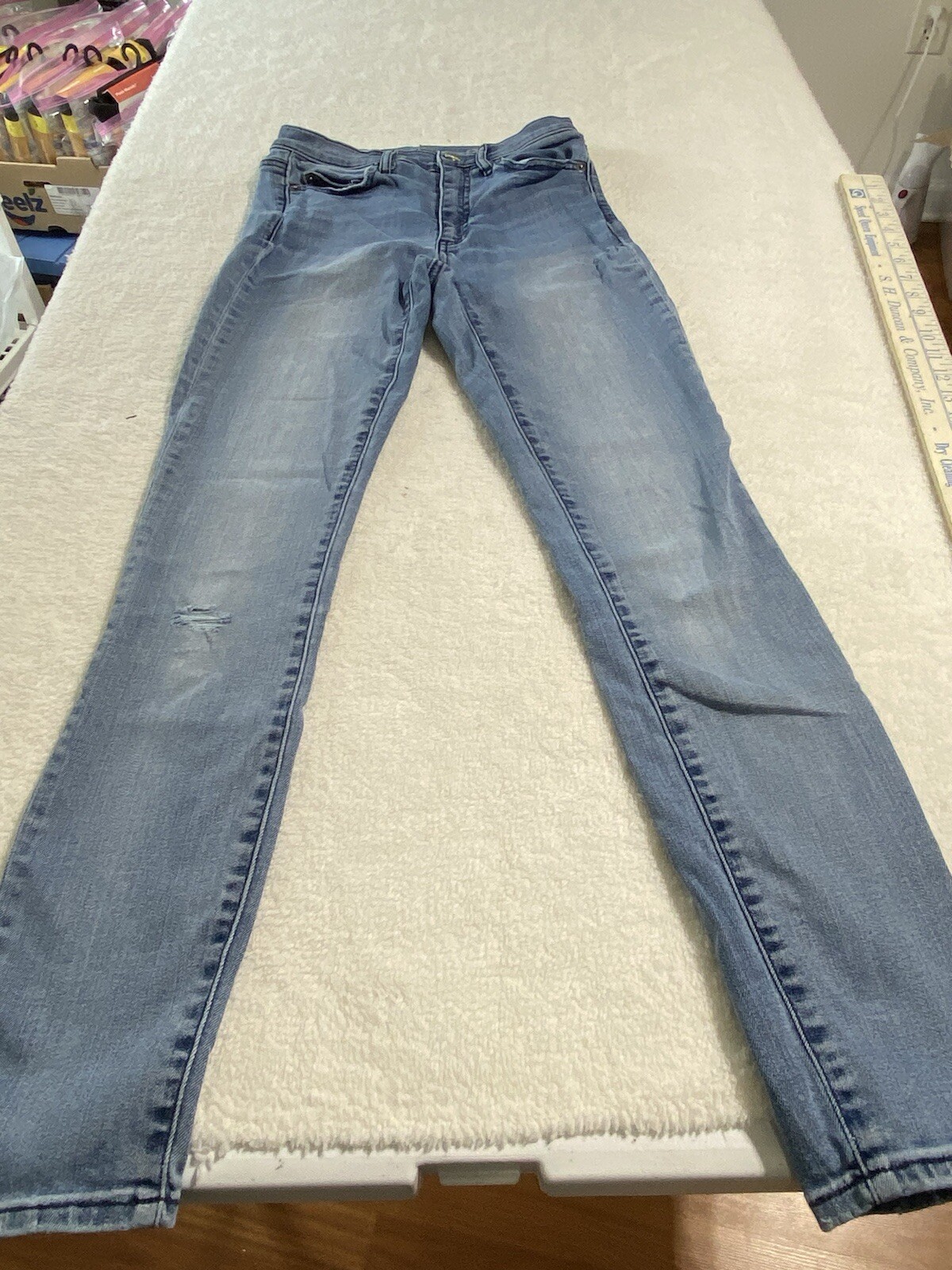 Gap Resolution True Skinny High Rise Jeans Blue 25r 0