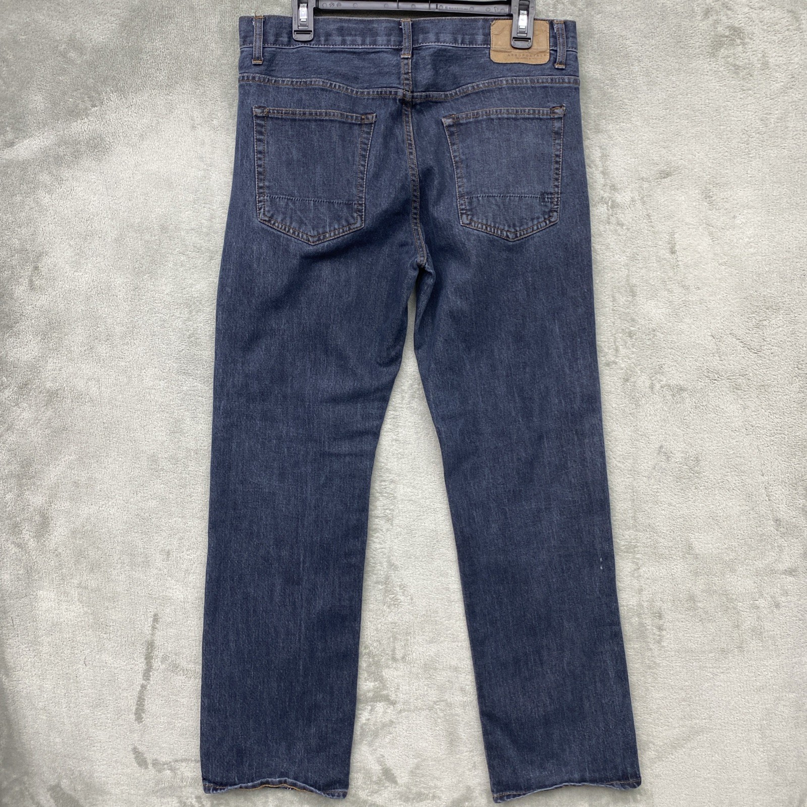 Aeropostale Designed in NYC Men’s 32×32 Straight Fit Dark Denim Jeans – Soft
