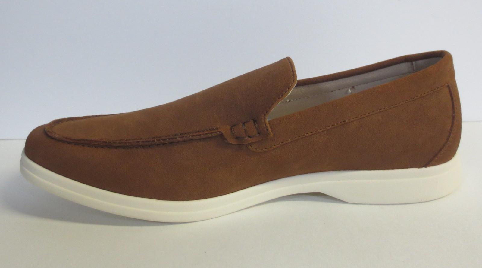 Bruno Marc Men’s Moccasin Shoes – Brown – US 8