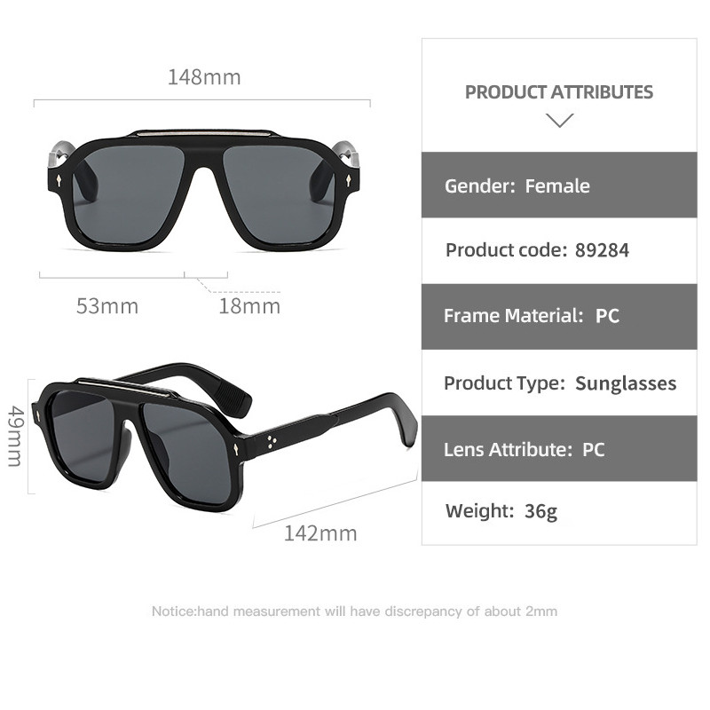 Men Large Frame Square Sunglasses Fashion Outdoor Classic Shade Glasses UV400