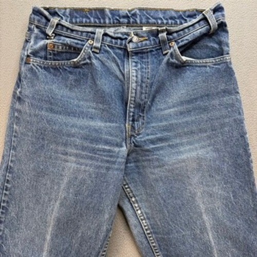 Levi Jeans Men 33×31 (FIT 32×29)Blue 550 Relaxed Fit Vintage 90s Made in USA