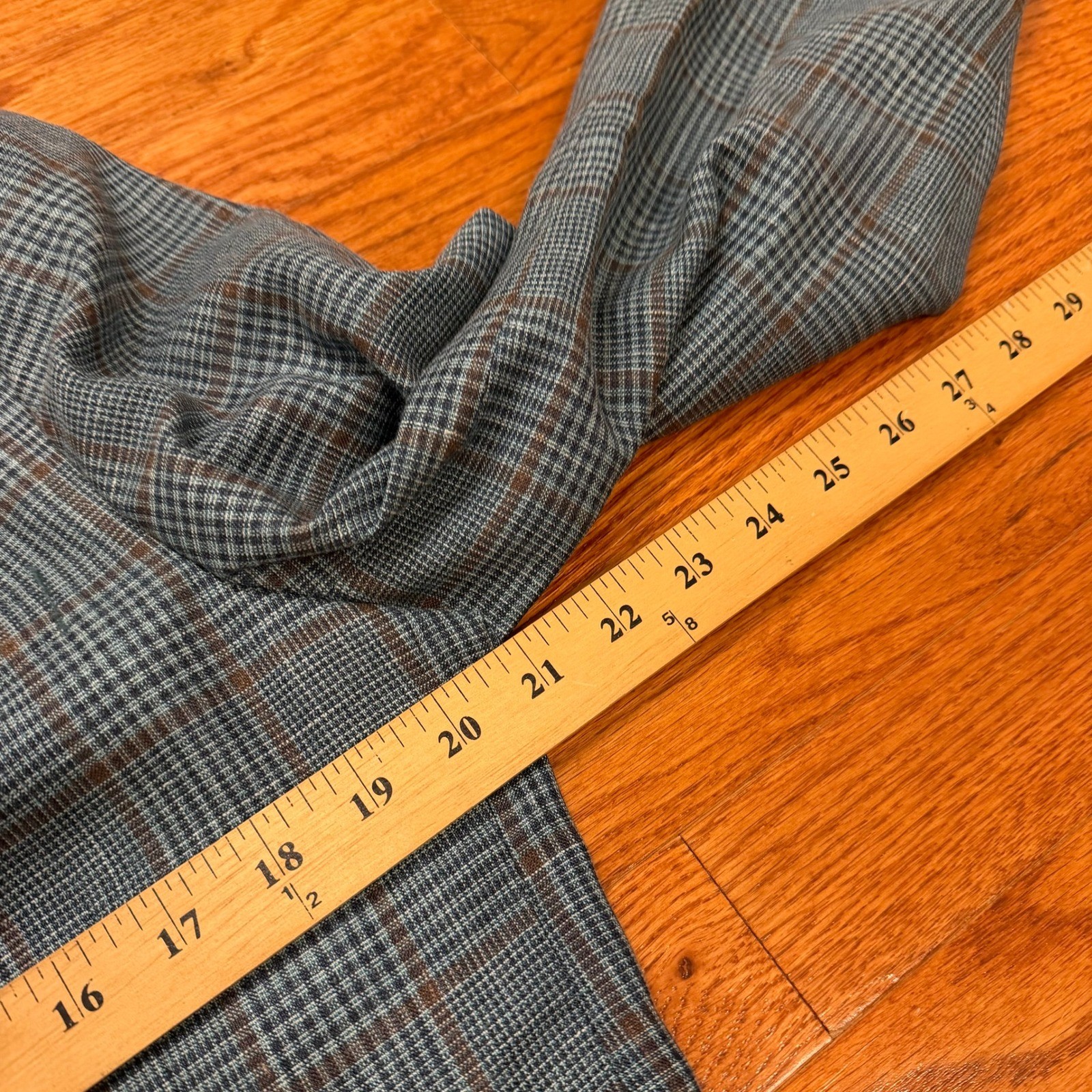 Brooks Brothers Loro Piana Summertime Blazer 40R Wool Silk Linen Glen Plaid