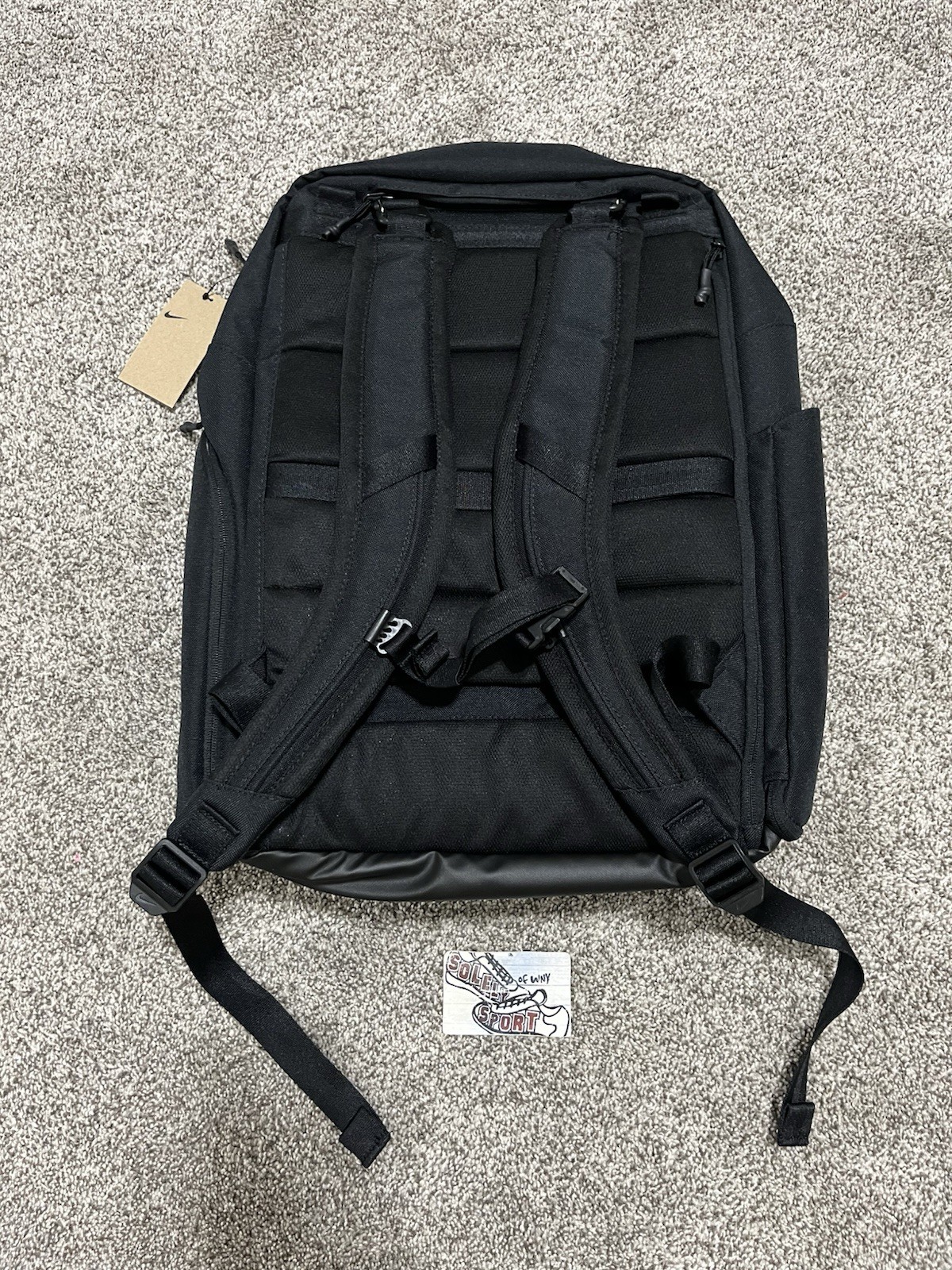 Authentic New Nike Utility Elite 2.0 Backpack Large 37L Black White FN4173-010