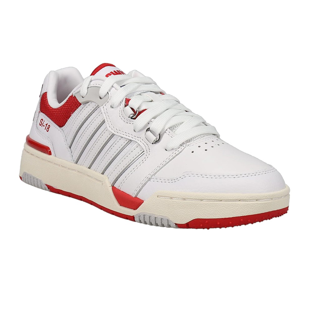 K-Swiss Si18 Rival Lace Up Mens White Sneakers Casual Shoes 08531-119