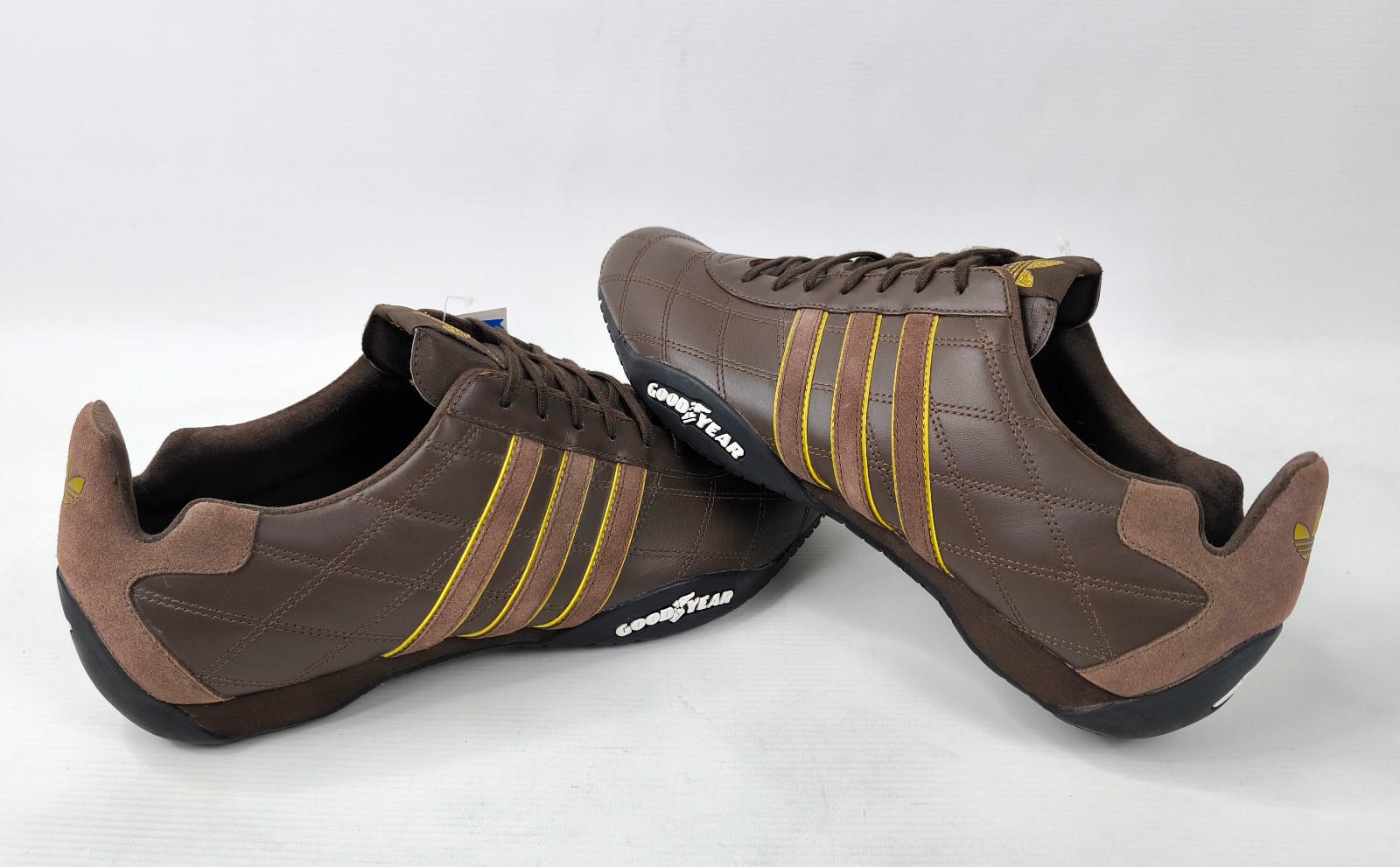 Adidas Tuscany LEA Shoes EUR 47 1/3 UK 12 2004 Suede Leather Brown 044867