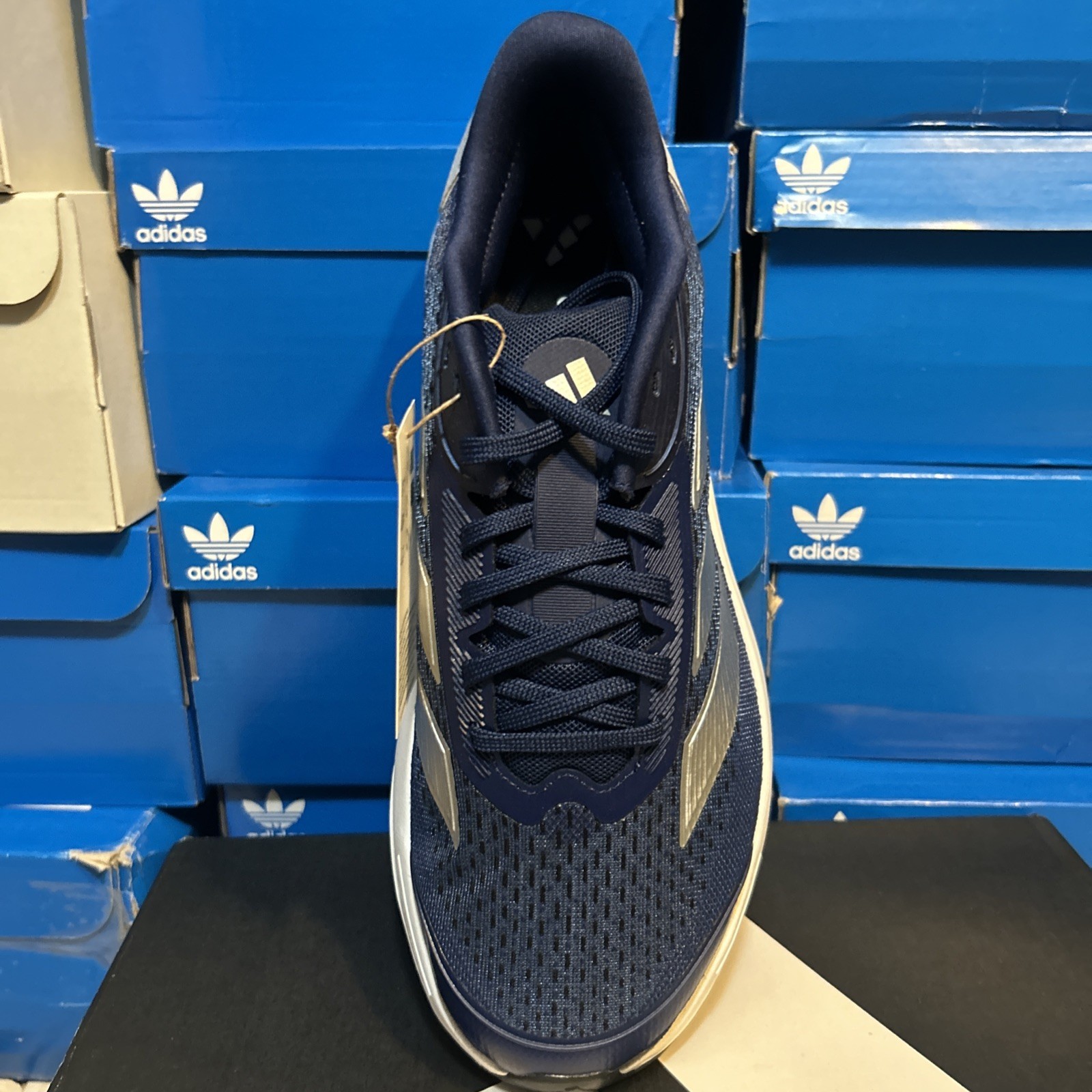 adidas Duramo SL 2 Running Sneakers IH8221 Dark Blue Silver Metallic Mens