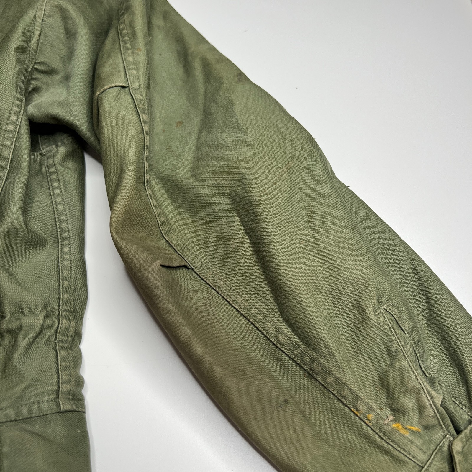 60s Vintage US Army M51 Field Jacket 8405-255-8589 Korean War Era Talon Zipper