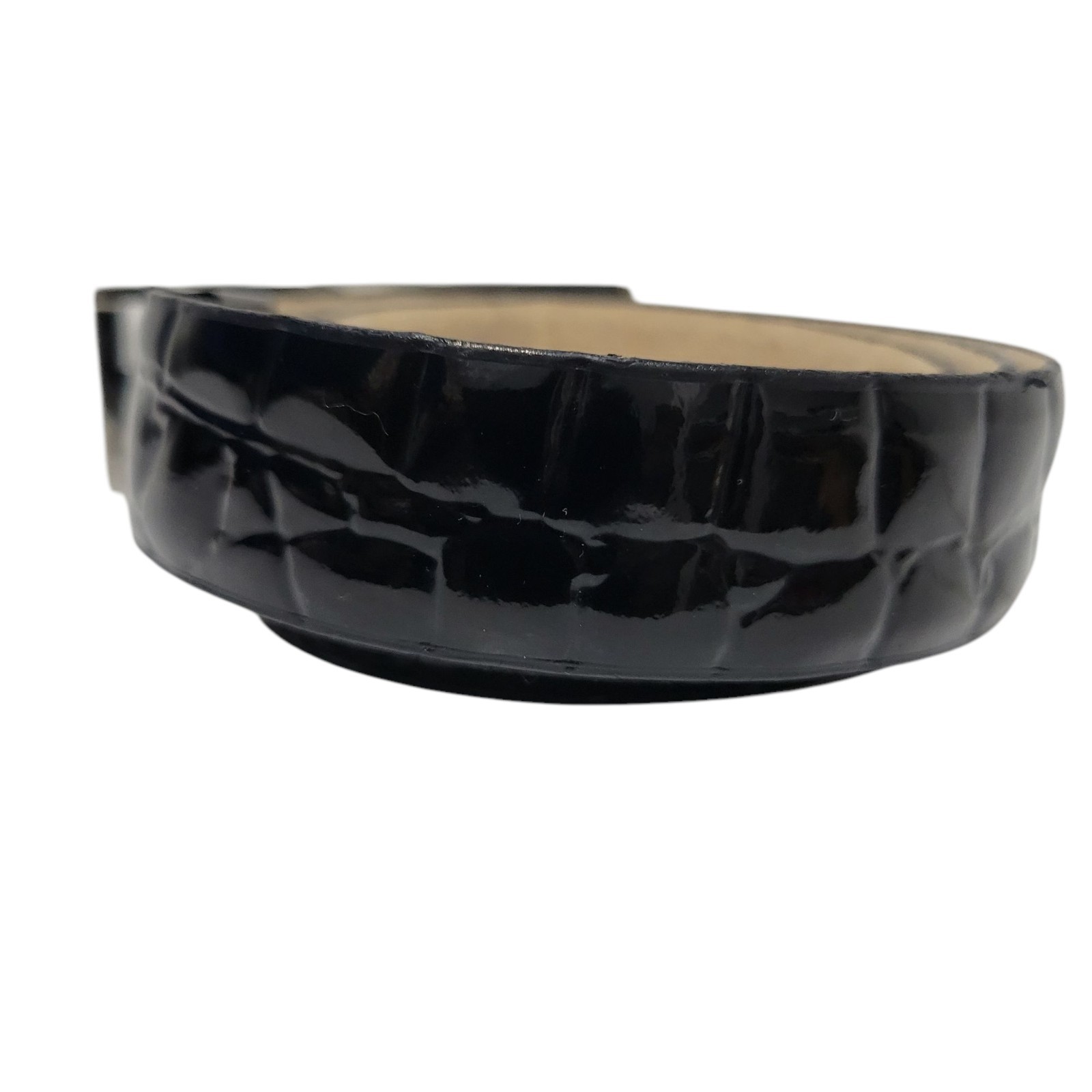 Women’s Man Made Materials Upper Genuine Leather Lined Belt Size 28 Excellent…