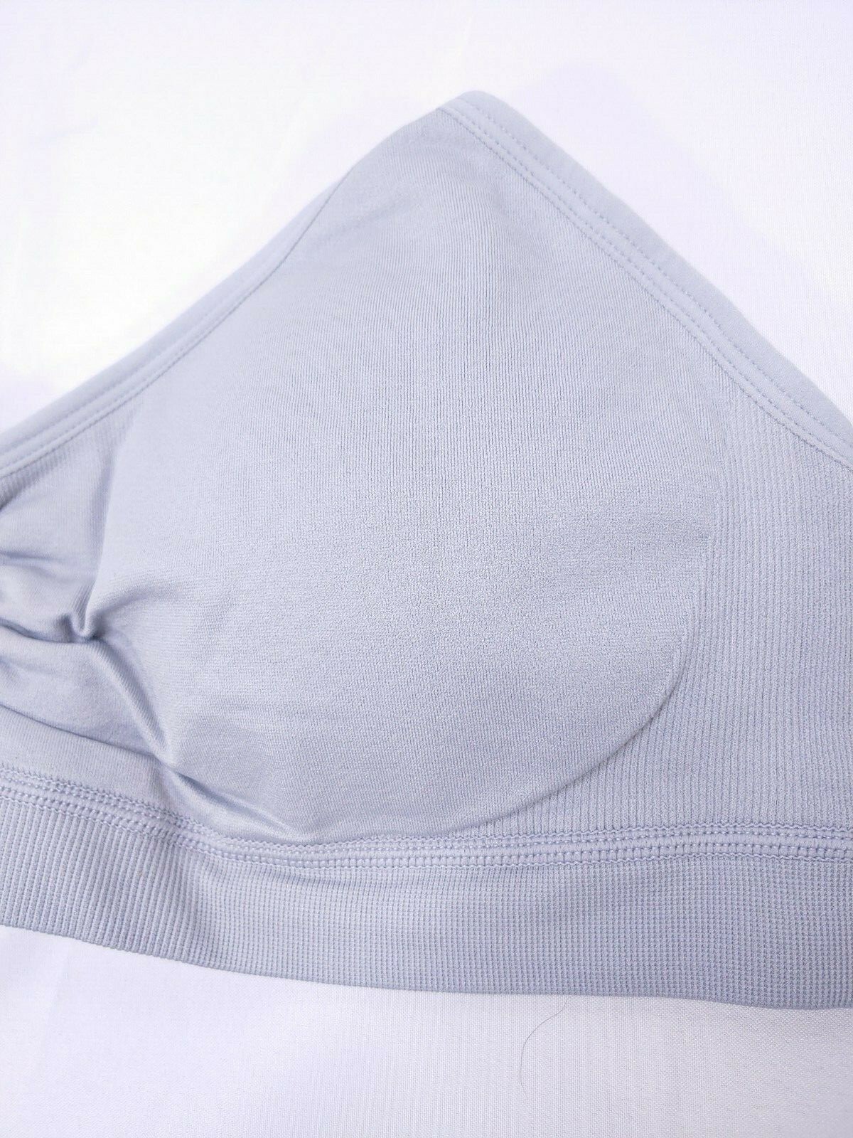 Arabella Women’s Seamless Padded Everyday Bra Ash Grey Size XL
