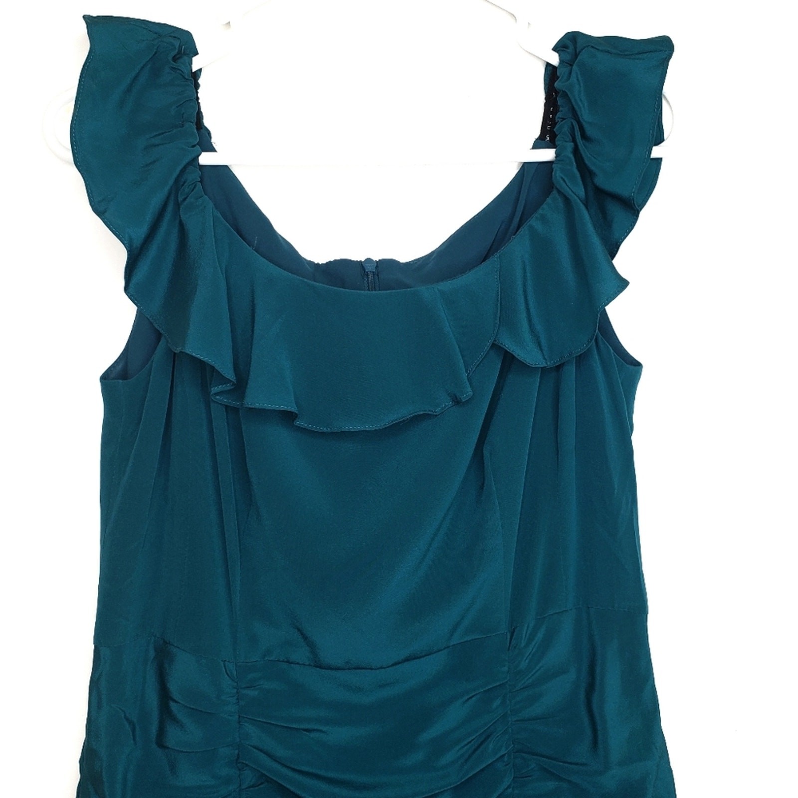 NEW Nanette Lepore Azure Sunset Silk Formal Party Cocktail Dress