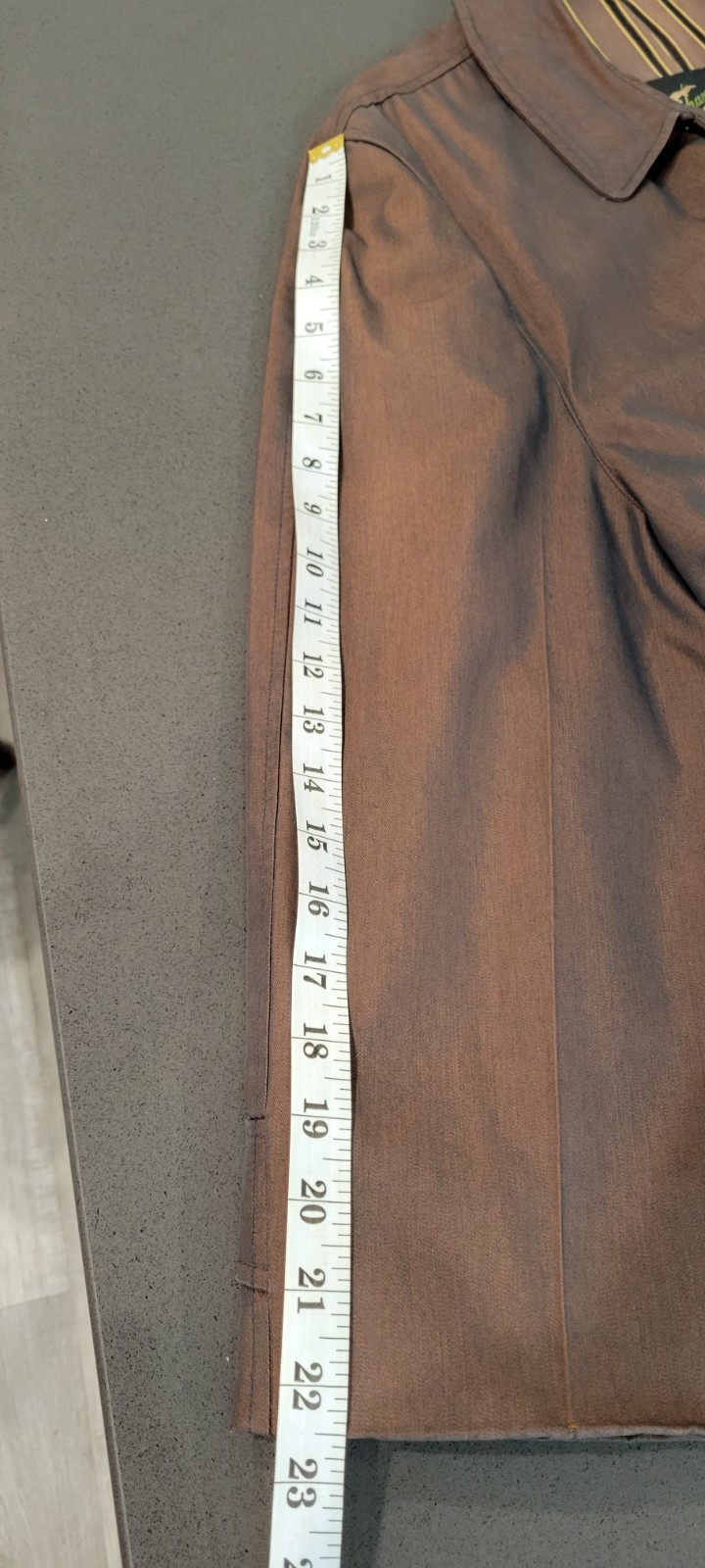 Chameleon Weatherproof Trench Coat Mens Brown Chartreuse Iridescent GOOD VTG