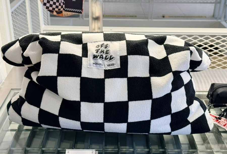 Vans x Hollys Coffee 2-in-1 Beach Towel / Tote Bag Korea Limited Edition