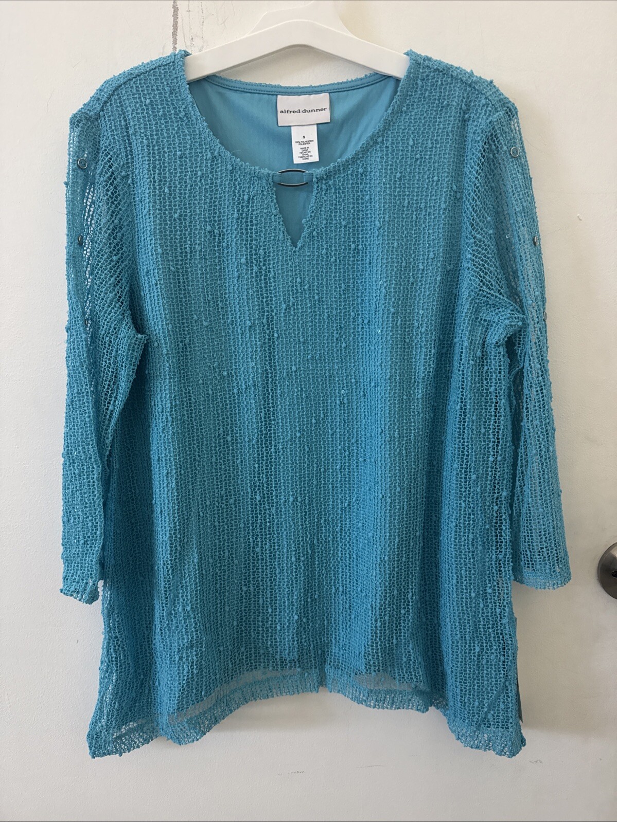 PICK SIZE / COLOR – Alfred Dunner Womens Popcorn Knit Top