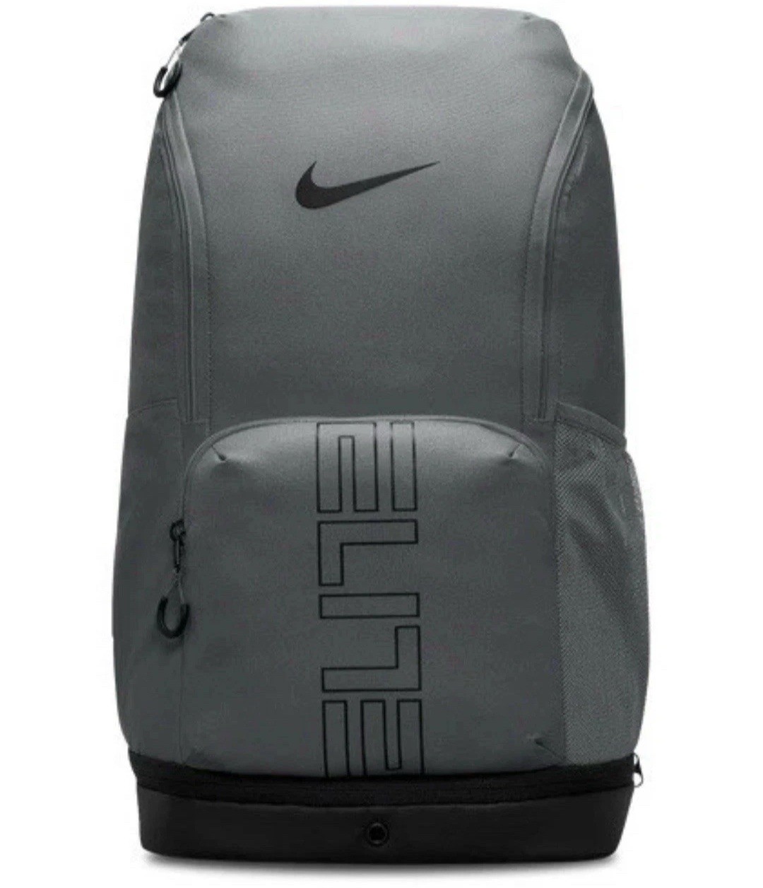 Nike Varsity Hoops Basketball Elite Iron Grey/Black Backpack (32L) – HM9965-068