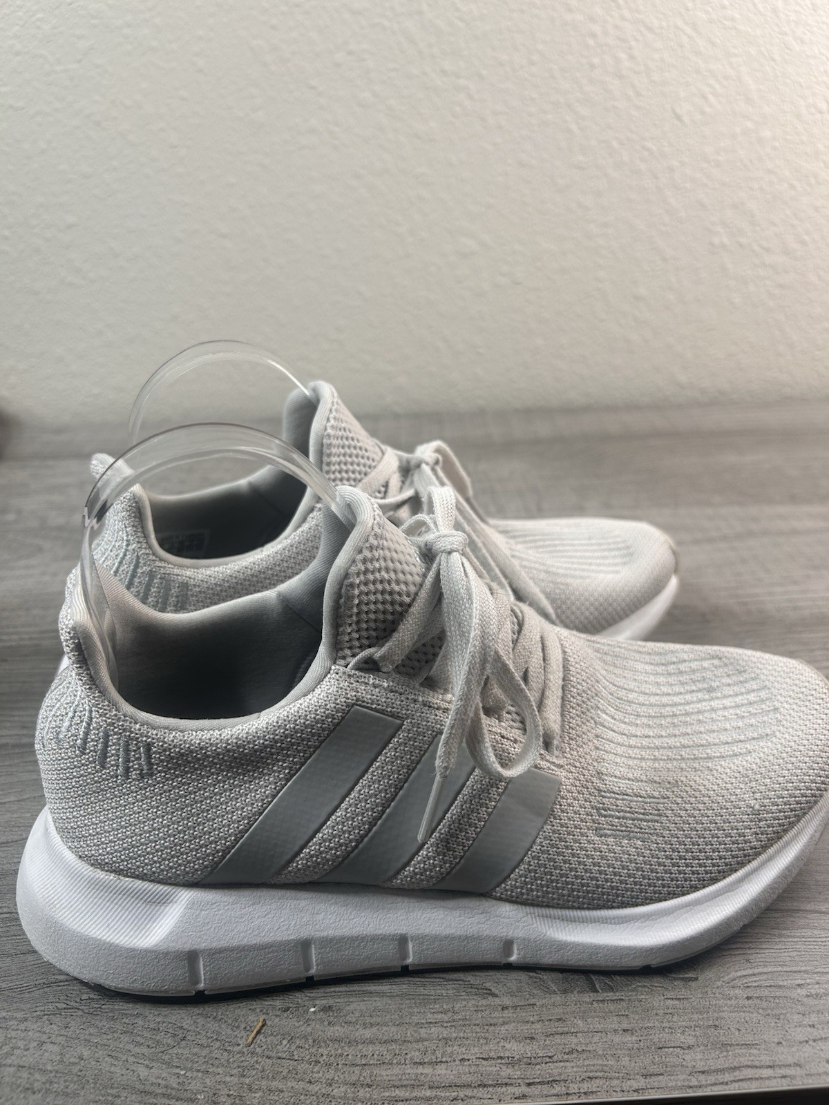 Adidas Lite Racer Adapt 5.0 Gray Running Shoes Men’s Size 8 Athletic Sneakers