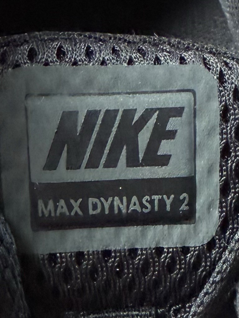 Nike Air Max Dynasty 2 Shoes Black Gray Athletic Low Trainer Running Mens 9