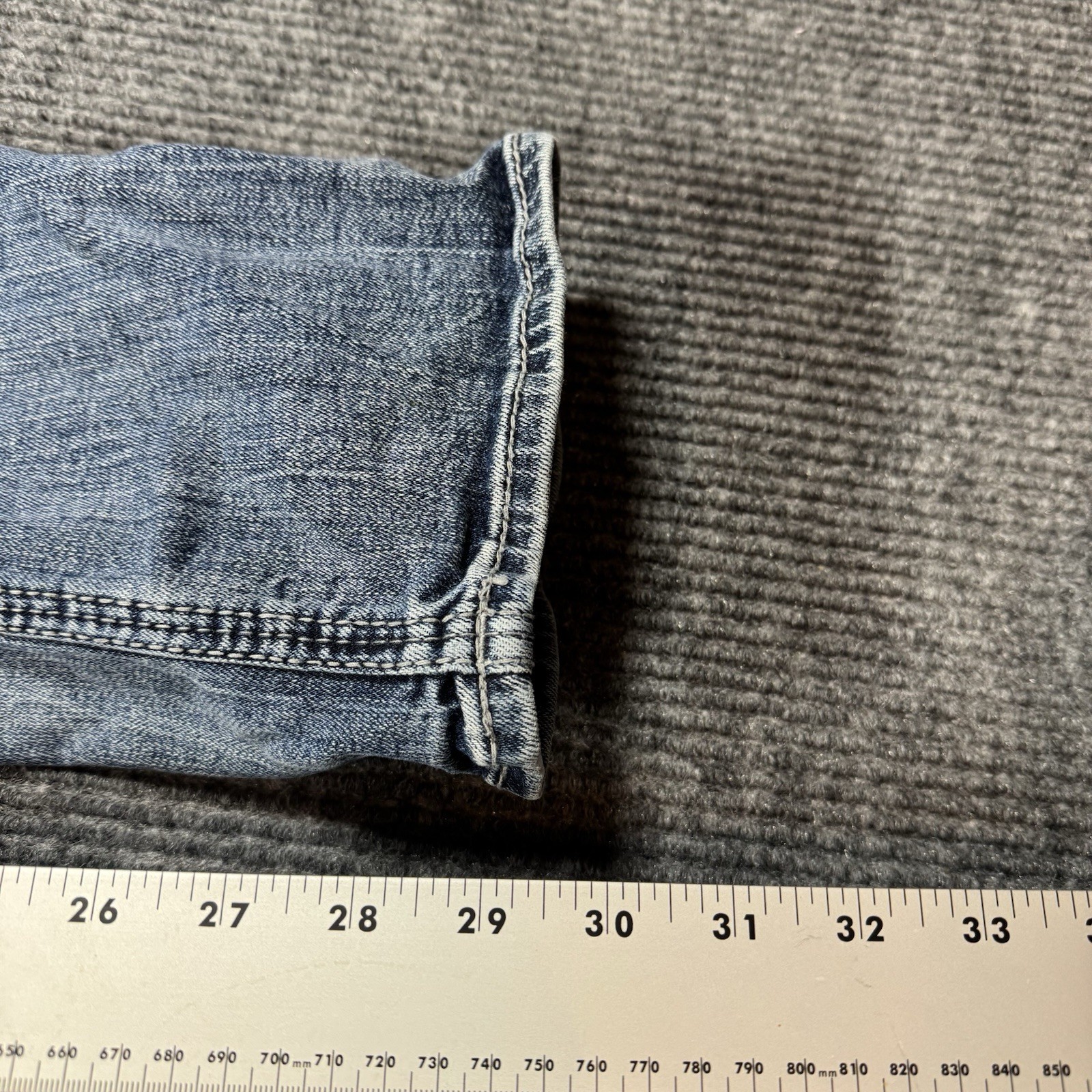 BKE Aiden Jeans Mens 28×32 Blue Straight Leg Stretch Denim Medium Wash Repreve
