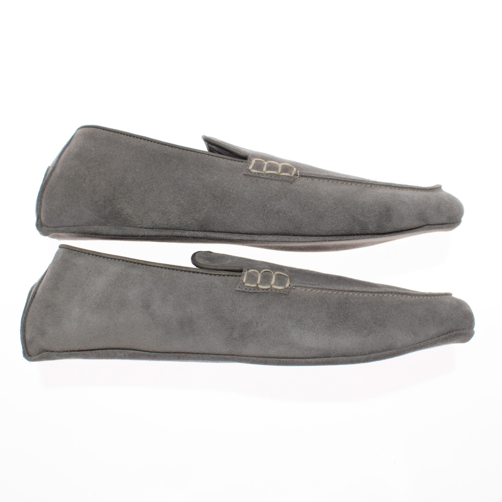 Di Bianco NWB Slippers / Casual Drivers Size 42 (US 9) in Gray Suede
