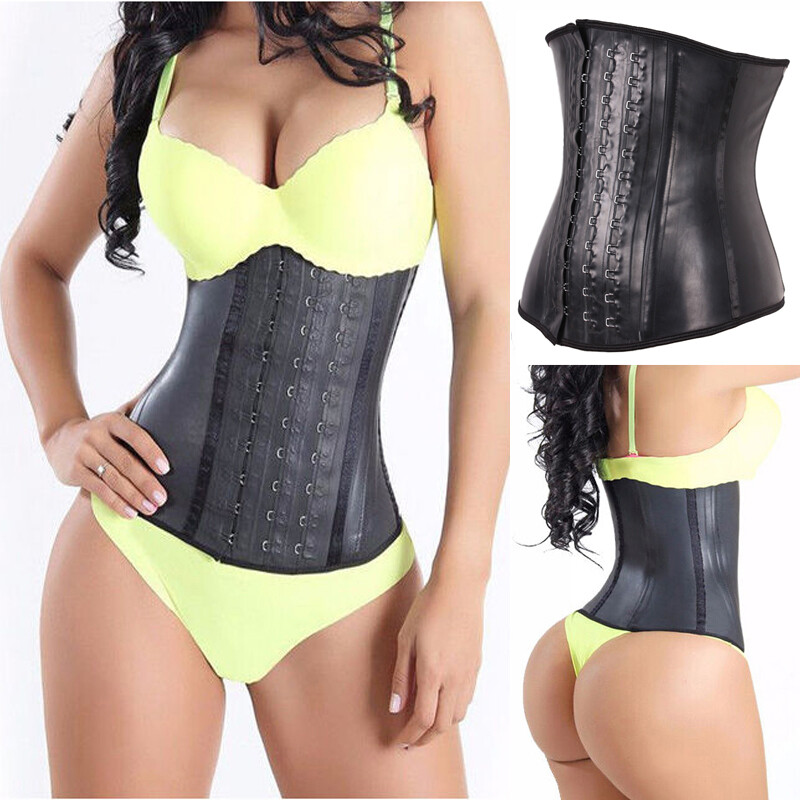 Fajas Colombianas Reductoras 100% Latex Waist Trainer Corset Cincher Body Shaper