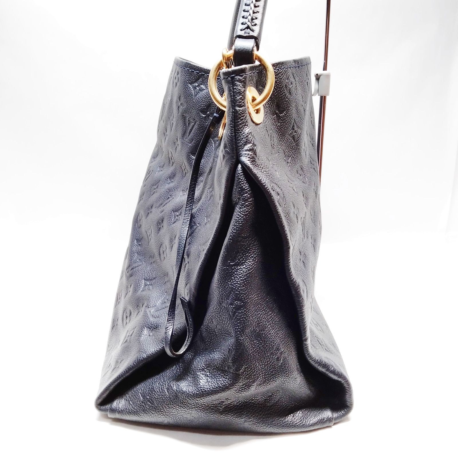 Louis Vuitton LV Tote Bag M41066 Artsy MM Black Monogram Empreinte 3279815