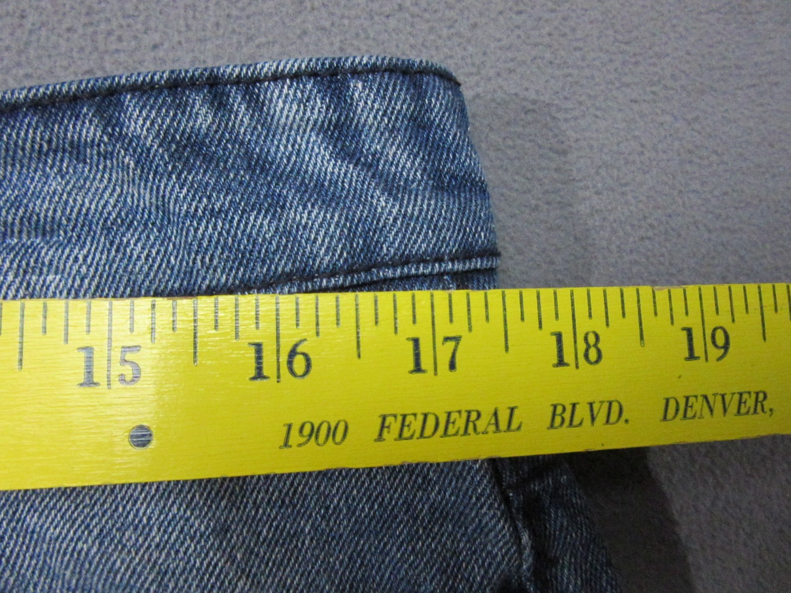 BoohooMAN Jeans Mens 36 Blue Baggy Extra Wide Leg Denim Carpenter EDM Skater