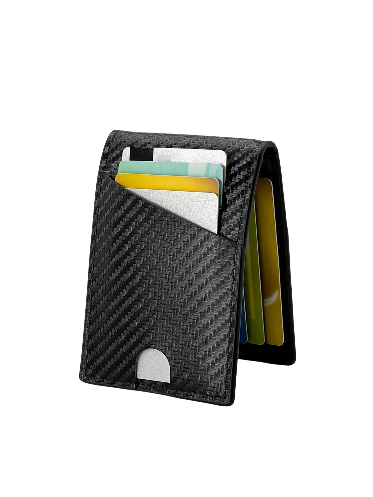 Carbon Fiber Wallets Wallet for Men Man Card Holder Money Bag Slim Thin Mini