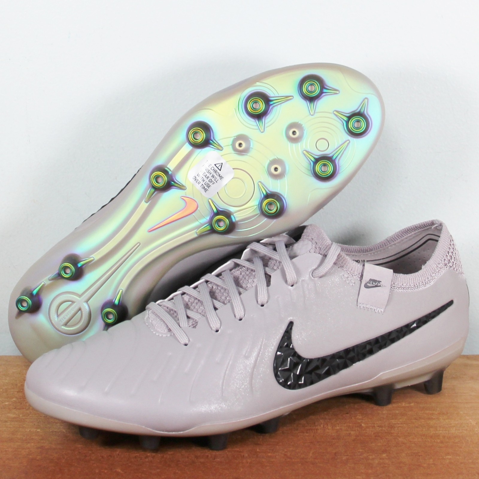 Nike Tiempo Legend 10 Elite AG-Pro Cleats Mens 9.5 Rising Gem Grey HF4378 Bosnia