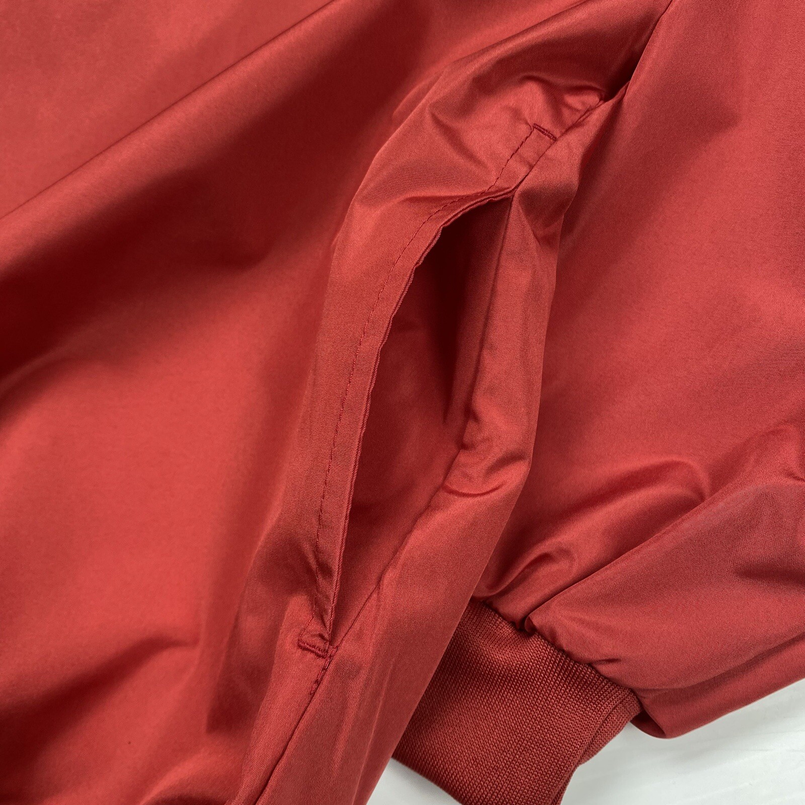 Augusta Sportswear Wolves Mens Pullover L Red Microfiber Baseball Athletic