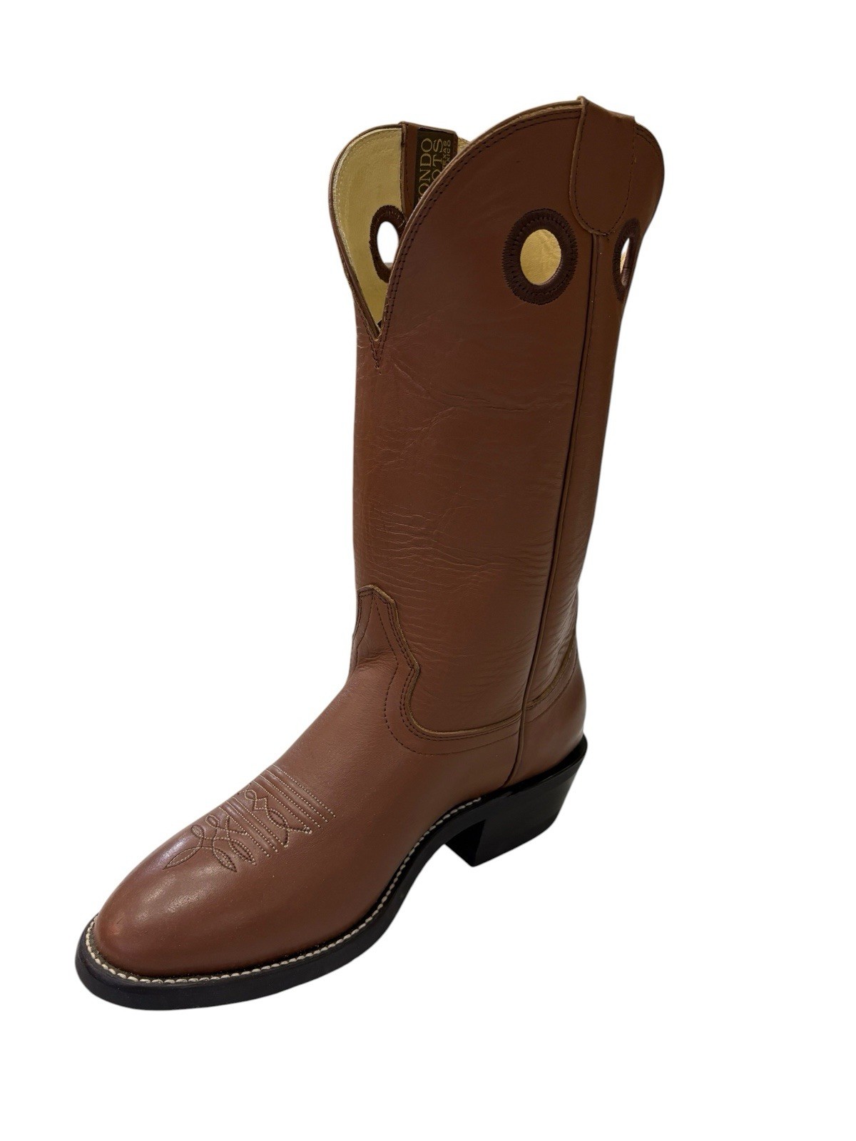 Hondo 7875 Natural Retan Cowboy Boots