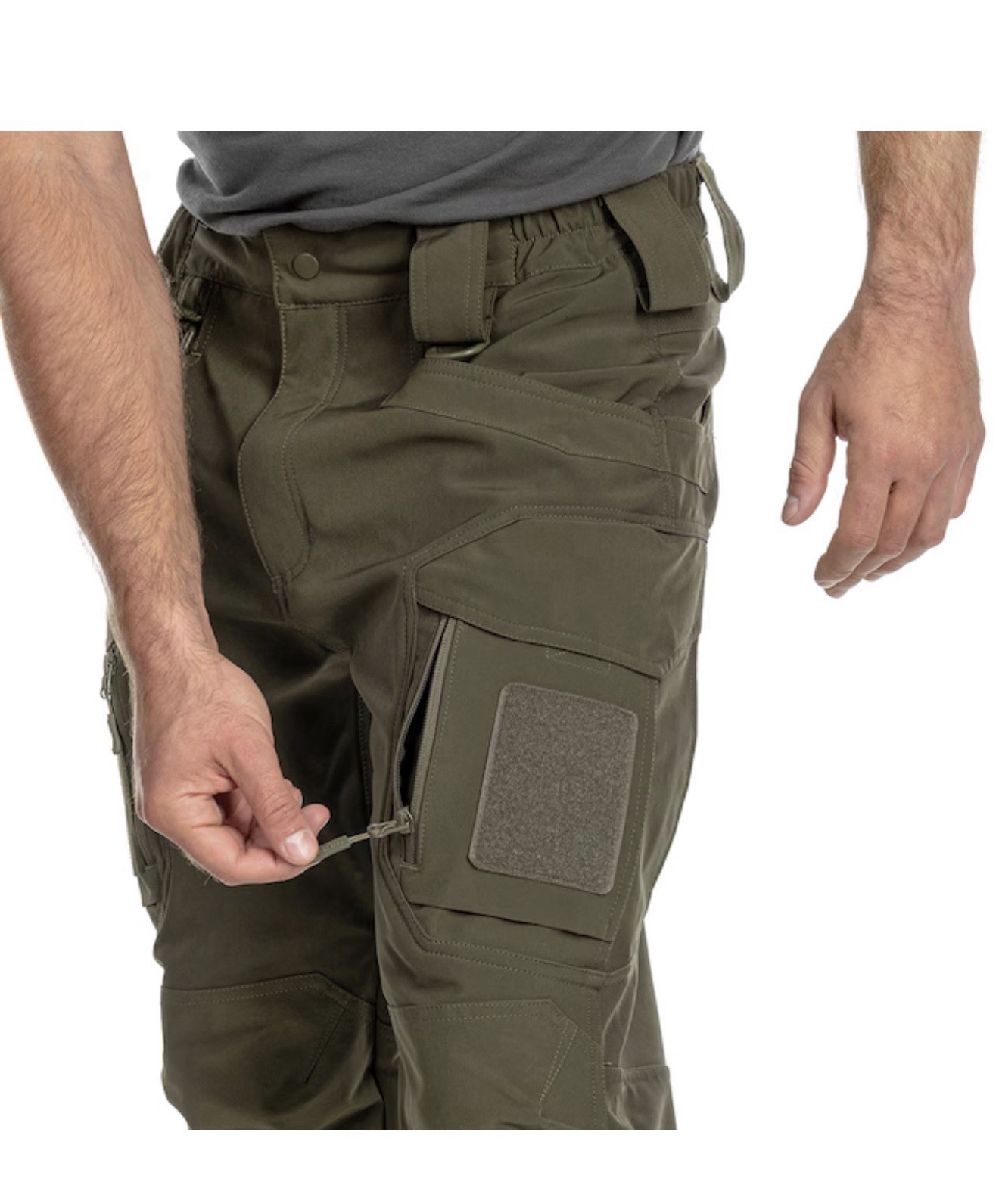 Mil-Tec Assault Softshell Pants Outdoor Tactical – Ranger Green – Size XL – NWT
